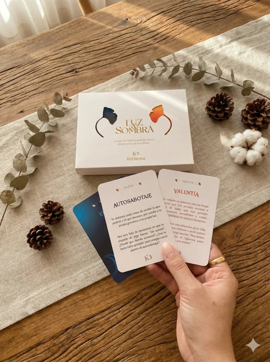 Luz y Sombra: Set de autoconocimiento e integración emocional - Imagen 3